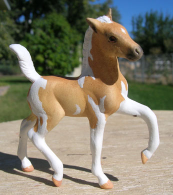 breyer stablemate custom mini model horse by Sarah Tregay