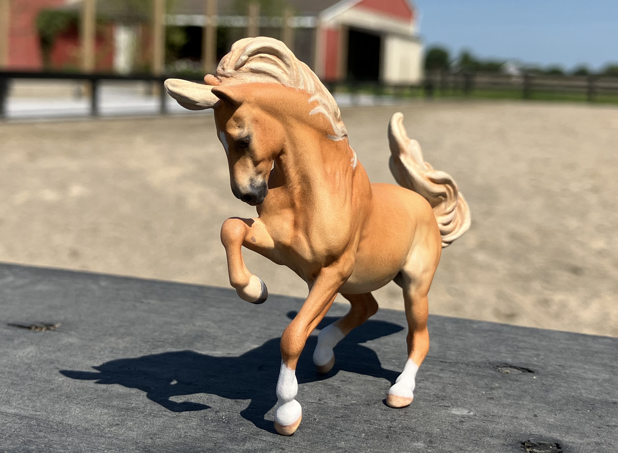 CM Breyer by Sarah Tregay, a Custom Mini/ Stablemate Model Horse sorrel ponymare