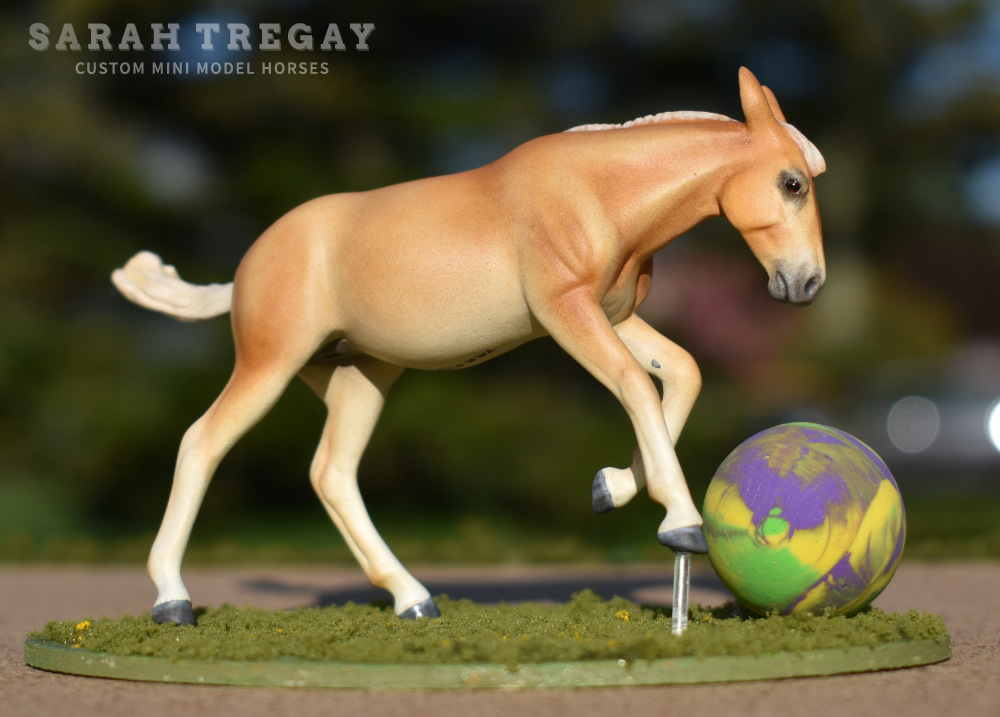 CM Breyer by Sarah Tregay, a Custom Mini/ Stablemate Model Horse Rovet to mule