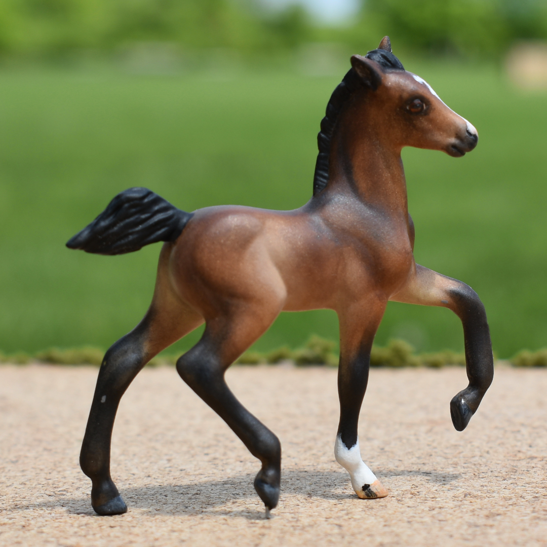 Custom Breyer Stablemate Model horse by Sarah Tregay